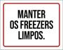 Imagem de Kit 5 Placas Manter Os Freezers Limpos 36X46