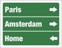 Imagem de Kit 5 Placas Paris Amsterdam Home 36X46