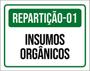 Imagem de Kit 5 Placas Repartição 01 Insumos Orgânicos