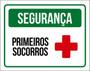 Imagem de Kit 5 Placas Segurança Primeiros Socorros 36X46