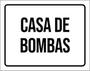 Imagem de Kit 5 Placas Setor Casa De Bombas 36X46