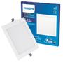 Imagem de Kit 5 Plafon Led Philips Quadrado Embutir 24w Luz Neutra 4000K