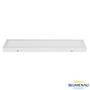 Imagem de Kit 5 Plafon Retangular Sobrepor 15x60cm 20w Branco Frio 6500K