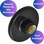 Imagem de Kit 5 Plafons de Teto E27 Porcelana Preto - G-Light