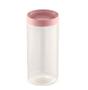 Imagem de Kit 5 Porta Mantimento Conecta Multiuso 1200Ml Rosa
