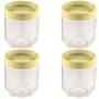 Imagem de Kit 5 Pote Organizador Conecta Multiuso Empilhável 600ML UZ