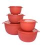 Imagem de Kit 5 Potes Plastico Redondos Bowl Livre Bpa
