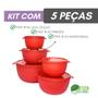 Imagem de Kit 5 Potes Plastico Redondos Bowl Livre Bpa