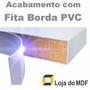 Imagem de Kit 5 Prateleiras Mdf 55x20 Branco Nicho Livros Revista