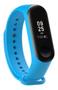 Imagem de Kit 5 Pulseiras 2 cores Nsmart store compatíveis com Mi Band 3/4
