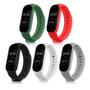 Imagem de Kit 5 Pulseiras Extra Silicone Sport Compatível com Mi Band 7
