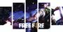 Imagem de Kit 5 Quadros Mosaico Sala Free Fire 07