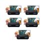 Imagem de Kit 5 receptores de tv via satelite elsys sat hd - satmax6
