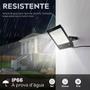 Imagem de Kit 5 Refletor Led Holofote 400w Luz Quente de Alta Potência  A Prova D'Agua Bivolt Para Decoração Hotéis Quintal Restaurante