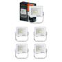 Imagem de Kit 5 Refletores Led Floodlight Compact Core ip65 Branco 10w 5000k Osram