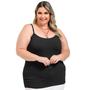 Imagem de Kit 5 Regatas de Alcinha - Plus Size - Blusinha Básica Lisa