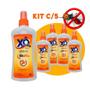 Imagem de Kit 5 Repelentes Insetos Spray Xô Inseto 15% Deet 10h 200ml