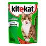 Imagem de Kit 5 Sachê Kitekat Cordeiro ao Molho para Gatos Adultos 70g