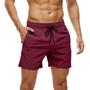 Imagem de Kit 5 Shorts TACTEL ELASTANO Academia Treino Corrida Masculino 725