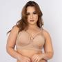 Imagem de Kit 5 Soutien Vekyo Plus Size Reforçado com Bojo Renda e Strappy