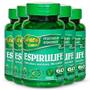Imagem de Kit 5 Spirulina 500mg Espirulife Unilife 60 cápsulas