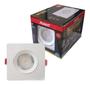 Imagem de Kit 5 Spot Led Embut 5w Direcionável Quad Branco Frio Avant