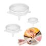 Imagem de Kit 5 Super Tampas Silicone Potes Universal Stresh Premium