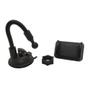 Imagem de Kit 5 Suporte Gps Veicular Celular Universal Preto Sp-909