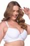 Imagem de Kit 5 Sutiã Plus Size Reforçado Com Aro Bojão Sutia Soutien Microfibra Moda Feminina Tamanho Maior Lingerie Alça Larga