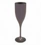 Imagem de Kit 5 Taças champanhe Cinza acrílico Leve 180ml