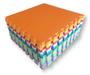 Imagem de Kit 5 Tatames Tapetes EVA 50x50x1cm 10mm Infantil Criança