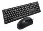 Imagem de Kit 5 Teclado E Mouse Com Fio Usb Abnt2 Tem Ç C3tech Atacado
