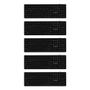 Imagem de Kit 5 Teclados Com Fio Usb Abnt2 107 Teclas Alta Performance