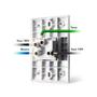 Imagem de Kit 5 tomada bivolt 20a c/ seletor de voltagem 110/220v gsm