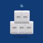 Imagem de Kit 5 Tomada Simples 10A 250V Aria Branco Tramontina