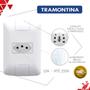 Imagem de Kit 5 Tomadas tramontina e 5 interruptores simples aria casa completa oferta