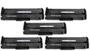 Imagem de Kit 5 toner compatível para w1105a 105a 107w 135a com chip