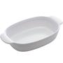 Imagem de Kit 5 Travessas para Servir de Melamina Branca 23cm com Alças para Restaurantes Casa Milão Lyor