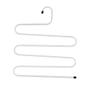 Imagem de Kit 5 Un Cabide Organizador Multiuso Aço p Roupas 5x1 Branco