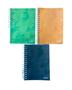 Imagem de Kit 5 Un Caderno Espiral Capa Flexível Com 96 Folhas De 1/8