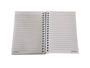 Imagem de Kit 5 Un Caderno Espiral Capa Flexível Com 96 Folhas De 1/8