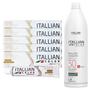 Kit 5 Un Coloração 5.5 Castanho Claro Mogno + Oxidante de 1L 30 Vol Itallian Color - Itallian Hairtech Imagem de Kit 5 Un Coloração 5.5 Castanho Claro Mogno + Oxidante de 1L 30 Vol Itallian Color