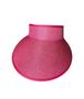 Imagem de Kit 5 Viseiras Tiara Arco Rosa Aba 12Cm Com Elástico Praia