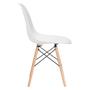 Imagem de KIT - 5 x cadeiras Charles Eames Eiffel DSW - Base de madeira clara