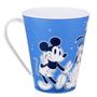 Imagem de Kit 5 Xícaras de Plástico Mickey Disney Infantil 360ml Plasútil p/ Leite e Suco