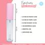 Imagem de Kit 50 Batom Gloss Labial 6ml Vazio Com Batoque Limha Premium.