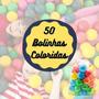 Imagem de Kit 50 Bolinhas Coloridas Piscina Bolinha Criança Infantil