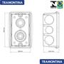 Imagem de Kit 50 Caixa de Luz Embutir 4x2 Pvc Tramontina Retangular Amarela 57500/041