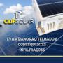 Imagem de Kit 50 Clip Drenagem Escoamento Placa Solar Borda Fina 9mm