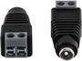 Imagem de Kit 50 Conector Plug Adaptador P4 Femea Conex1000 Intelbras Unidades Cftv Cameras Vigilancia